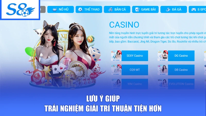 S8 27 Lưu ý giúp trải nghiệm giải trí thuận tiện hơn