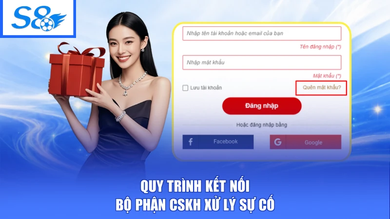 Quên Mật Khẩu S8 Phải Làm Sao - Khôi Phục Nhanh Chóng 2 Quy trình kết nối bộ phận CSKH xử lý sự cố