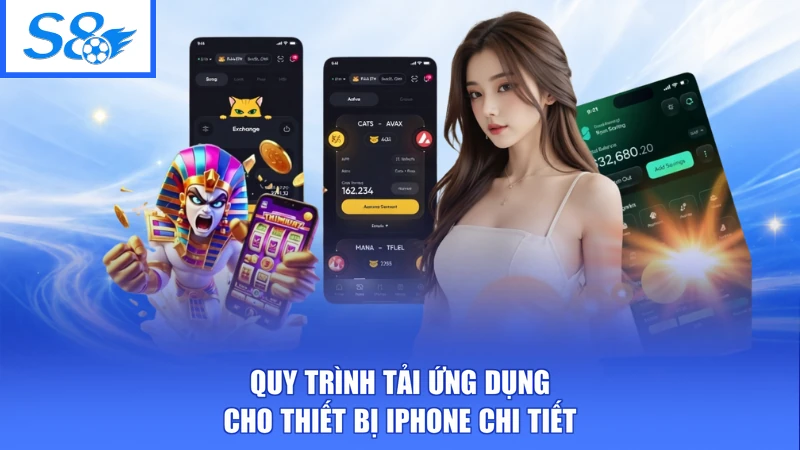 Cài Đặt App S8 Trên Điện Thoại - Hướng Dẫn Cài Đặt Dễ Dàng 2 Quy trình tải ứng dụng cho thiết bị iPhone chi tiết